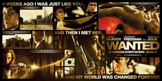 the movie poster: Wanted (2008) ver10