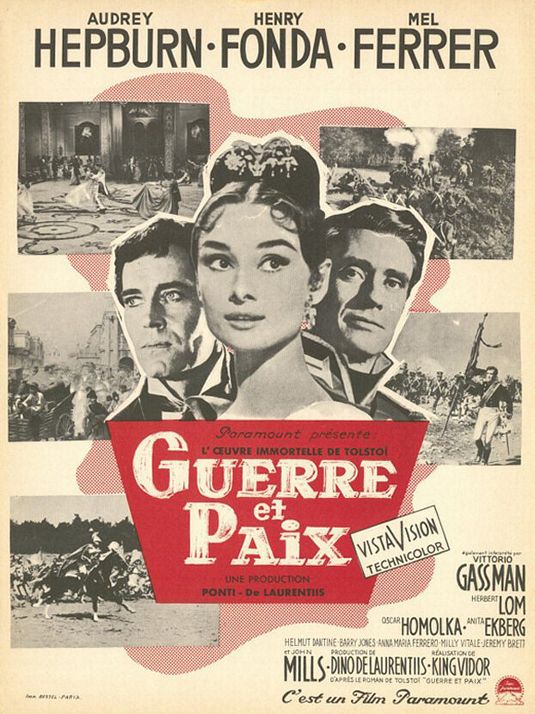 the movie poster: War and Peace (1956) ver6