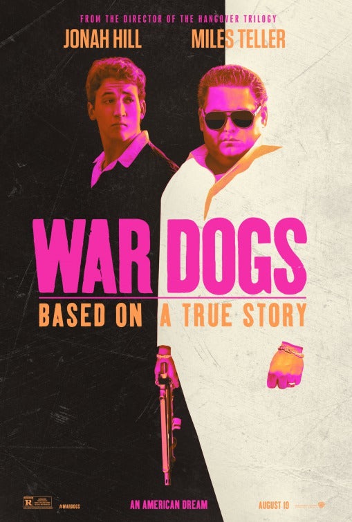 1000 piece jigsaw puzzle for the movie poster: War Dogs (2016)