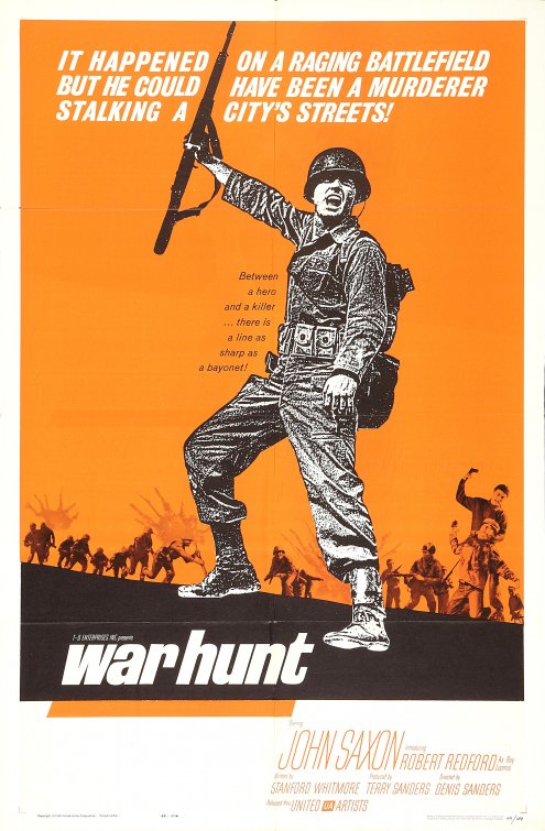 1000 piece jigsaw puzzle for the movie poster: War Hunt (1962)