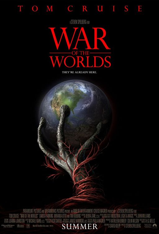 the movie poster: War of the Worlds (2005)