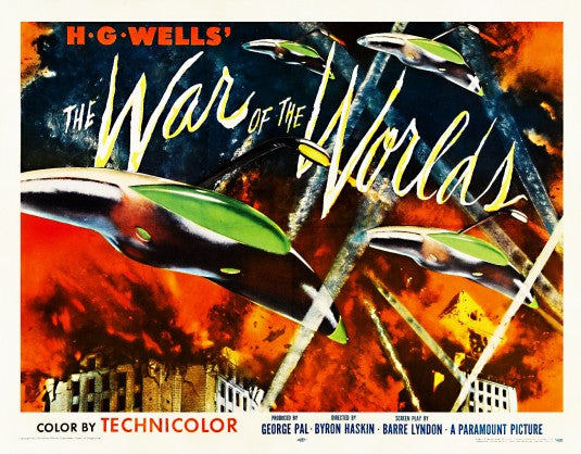 1000 piece jigsaw puzzle for the movie poster: The War of the Worlds (1953) ver2