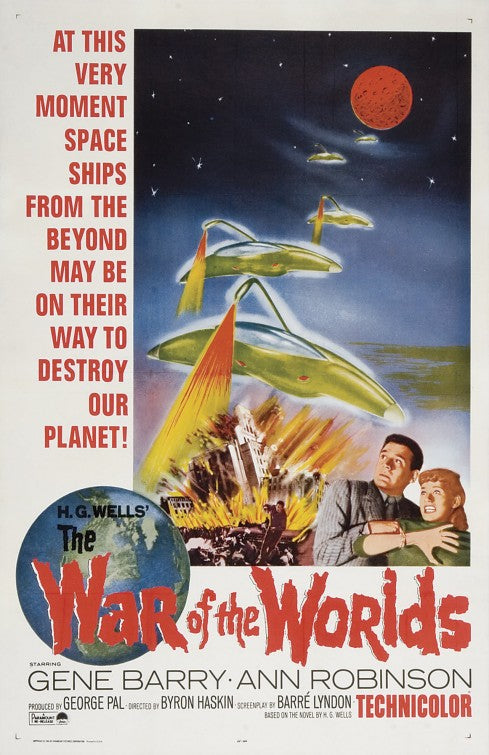 1000 piece jigsaw puzzle for the movie poster: The War of the Worlds (1953) ver3