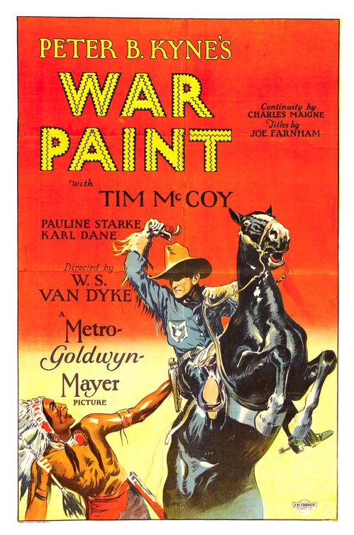 the movie poster: War Paint (1926)