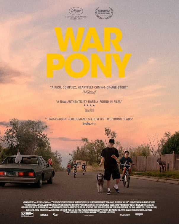 1000 piece jigsaw puzzle for the movie poster: War Pony (2023) ver2