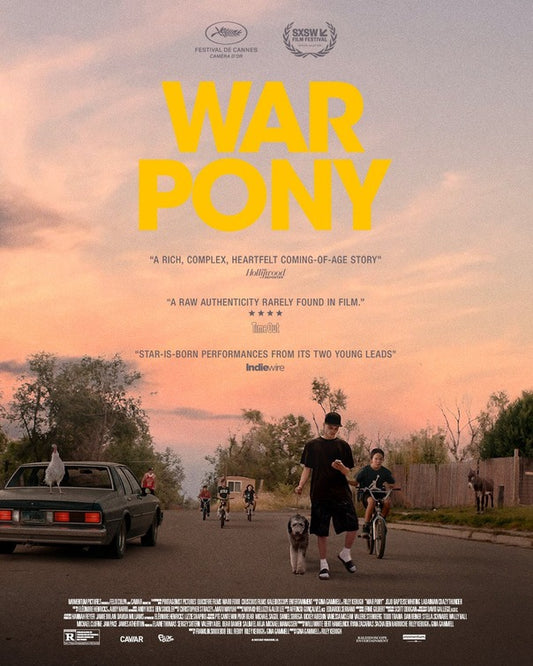 1000 piece jigsaw puzzle for the movie poster: War Pony (2023) ver2