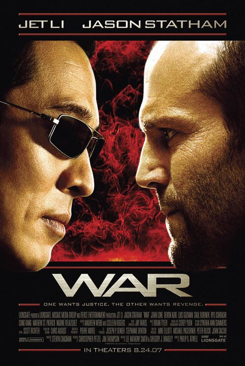the movie poster: War (2007) ver2
