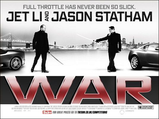 the movie poster: War (2007) ver3