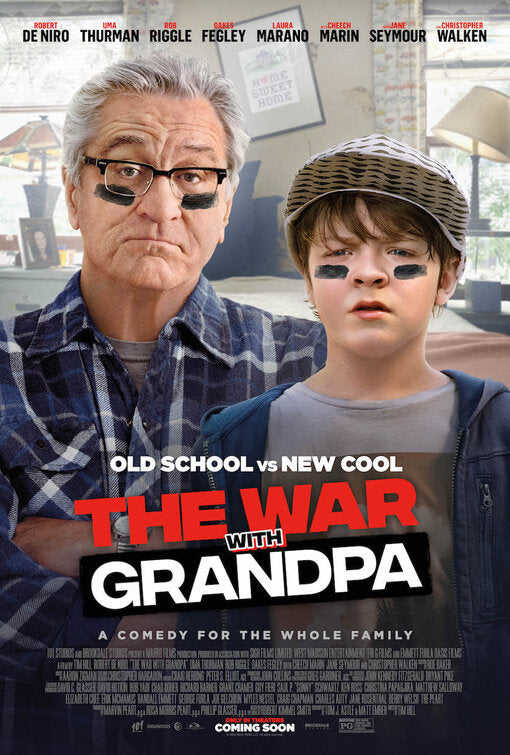 1000 piece jigsaw puzzle for the movie poster: War with Grandpa (2020)
