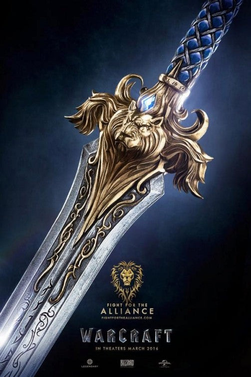 1000 piece jigsaw puzzle for the movie poster: Warcraft (2016)