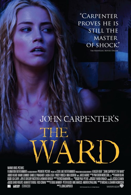 1000 piece jigsaw puzzle for the movie poster: The Ward (2011)
