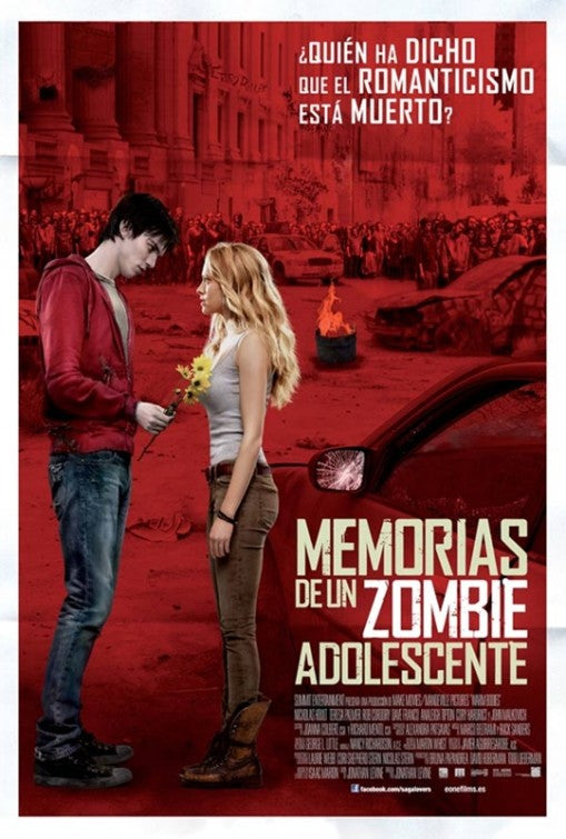 1000 piece jigsaw puzzle for the movie poster: Warm Bodies (2013) ver11