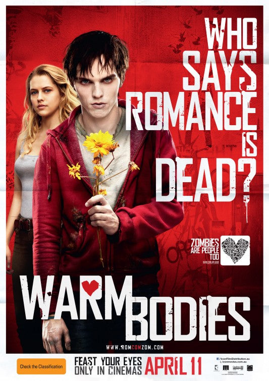 1000 piece jigsaw puzzle for the movie poster: Warm Bodies (2013) ver12