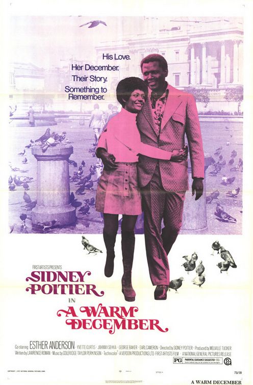 the movie poster: A Warm December (1973)