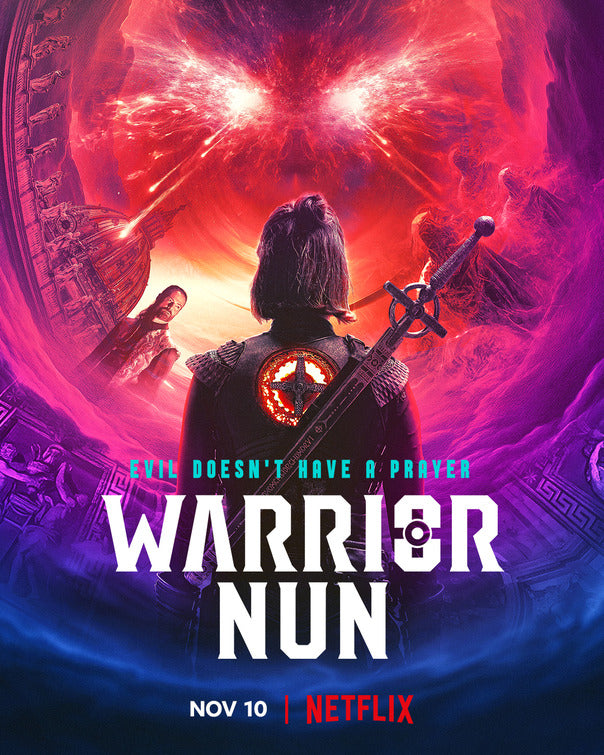 1000 piece jigsaw puzzle for tv poster: Warrior Nun, ver13