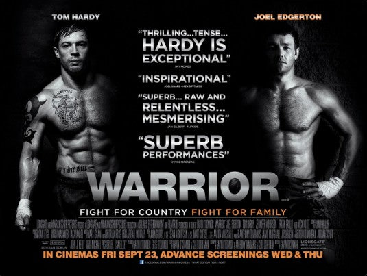 1000 piece jigsaw puzzle for the movie poster: Warrior (2011) ver5