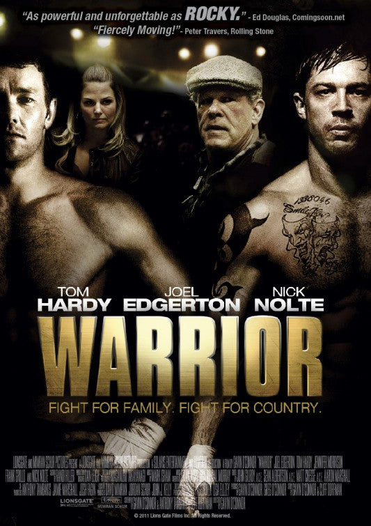 1000 piece jigsaw puzzle for the movie poster: Warrior (2011) ver7
