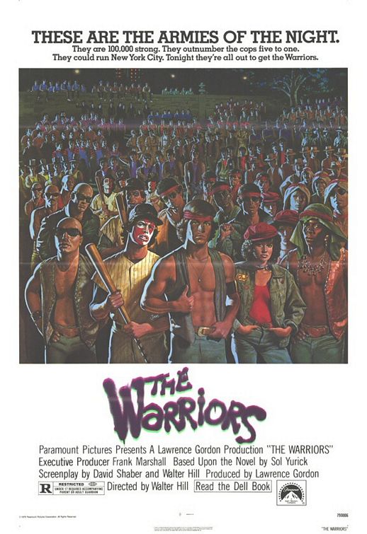 the movie poster: The Warriors (1979)