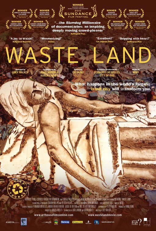 1000 piece jigsaw puzzle for the movie poster: Waste Land (2010)