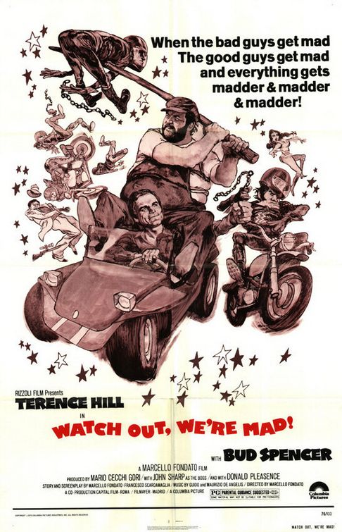 the movie poster: Watch Out, We're Mad (1976)