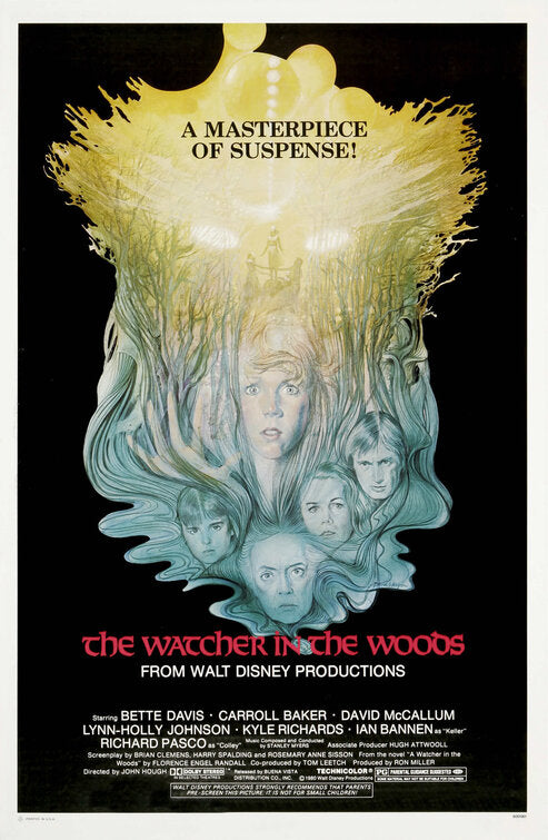 the movie poster: The Watcher in the Woods (1980)