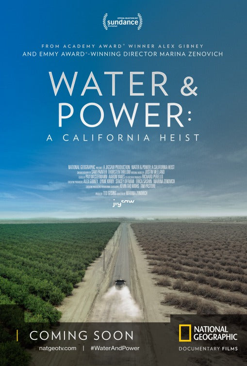 1000 piece jigsaw puzzle for tv poster: Water & Power: A California Heist