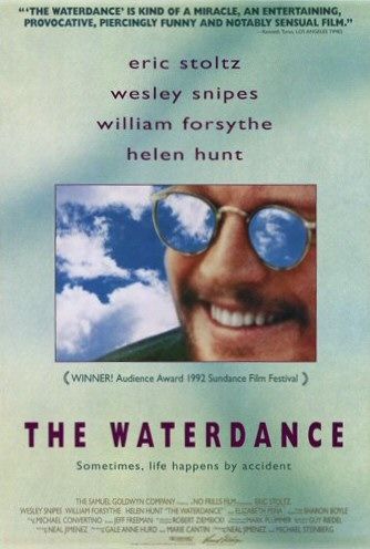 the movie poster: The Waterdance (1992)