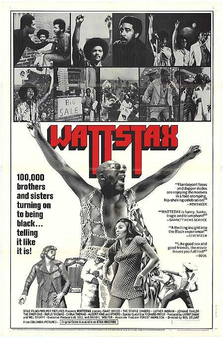 the movie poster: Wattstax (1973) ver2