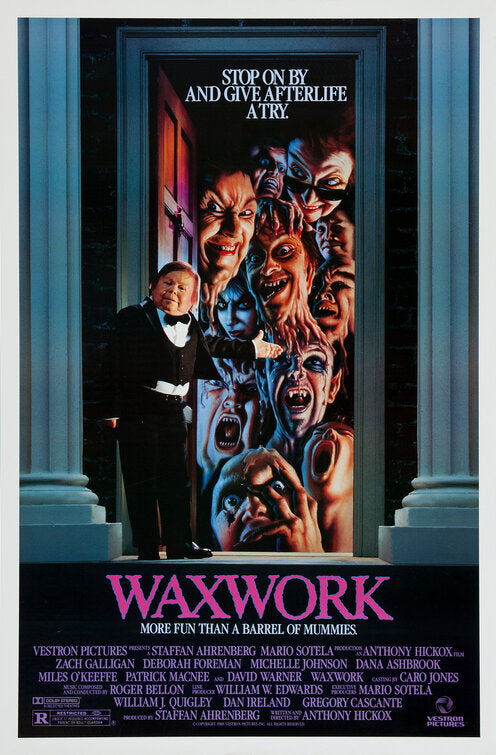 the movie poster: Waxwork (1988)