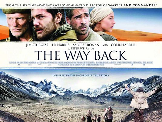 1000 piece jigsaw puzzle for the movie poster: The Way Back (2010) ver3