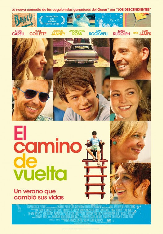 1000 piece jigsaw puzzle for the movie poster: The Way Way Back (2013) ver5