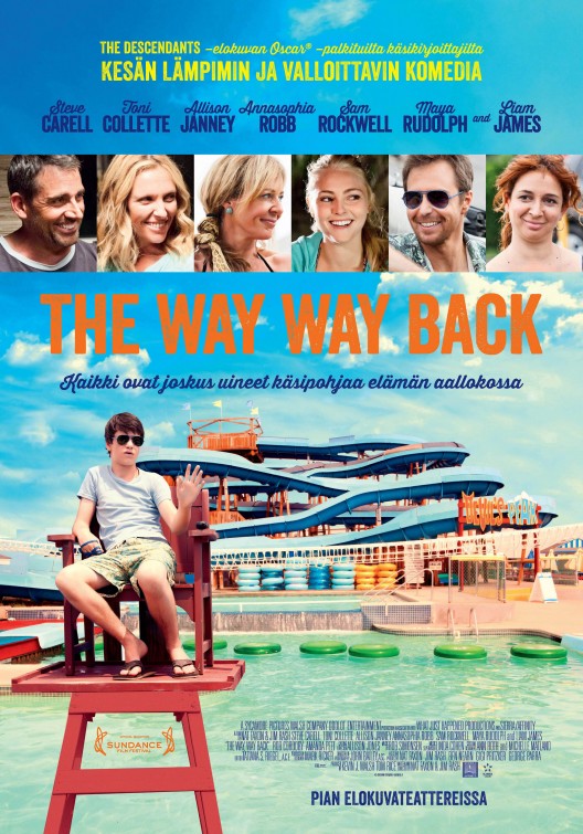 1000 piece jigsaw puzzle for the movie poster: The Way Way Back (2013) ver6