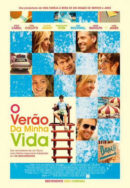 1000 piece jigsaw puzzle for the movie poster: The Way Way Back (2013) ver7
