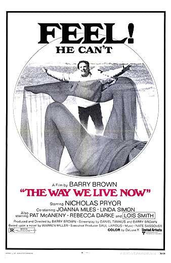 the movie poster: The Way We Live Now (1970)