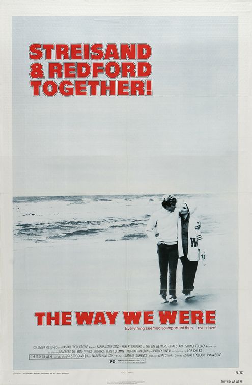 the movie poster: The Way We Were (1973)