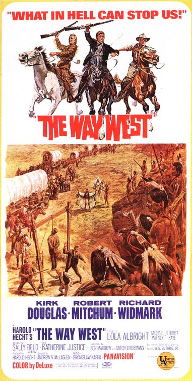 the movie poster: The Way West (1967)