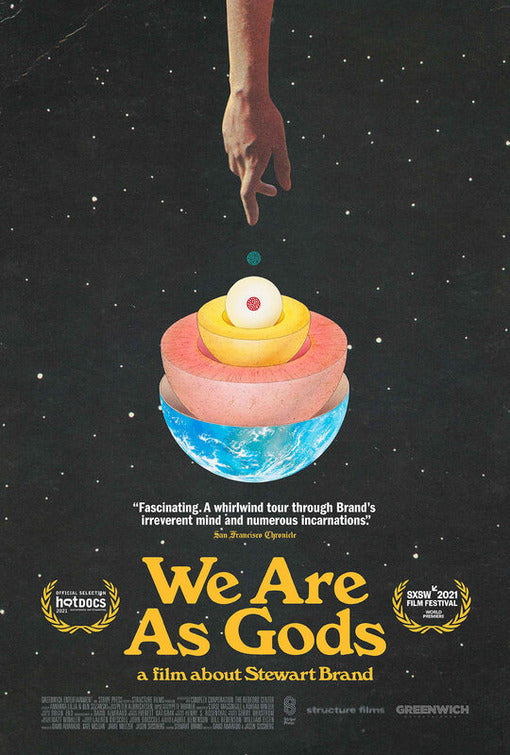 1000 piece jigsaw puzzle for the movie poster: We Are As Gods (2022)