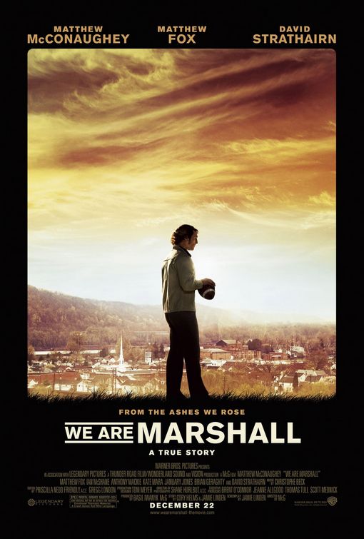 the movie poster: We Are Marshall (2006)