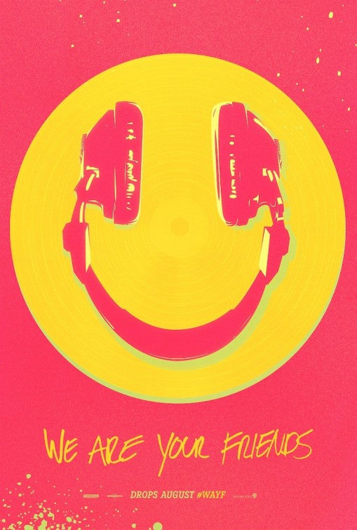 1000 piece jigsaw puzzle for the movie poster: We Are Your Friends (2015)