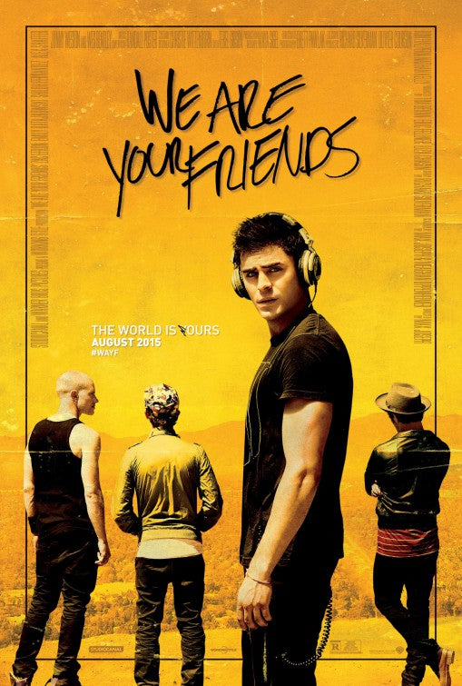 1000 piece jigsaw puzzle for the movie poster: We Are Your Friends (2015) ver2