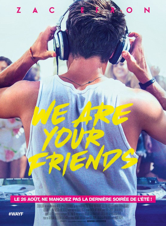 1000 piece jigsaw puzzle for the movie poster: We Are Your Friends (2015) ver8