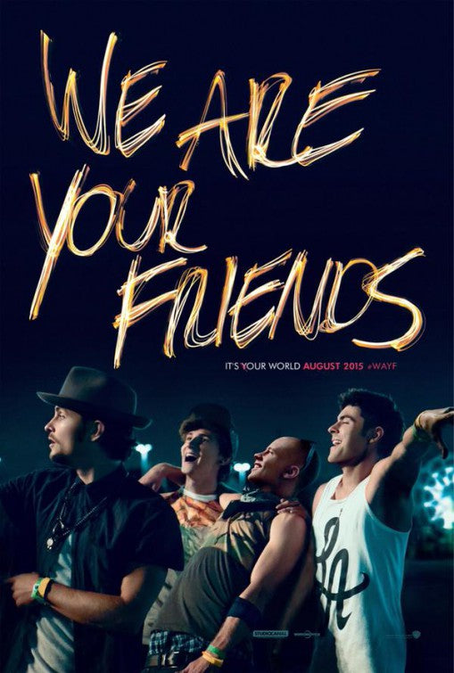 1000 piece jigsaw puzzle for the movie poster: We Are Your Friends (2015) ver9