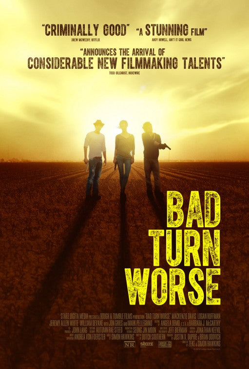 1000 piece jigsaw puzzle for the movie poster: Bad Turn Worse (2014) ver2