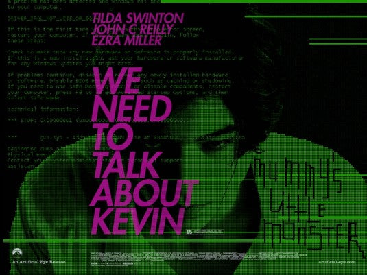 1000 piece jigsaw puzzle for the movie poster: We Need to Talk About Kevin (2011) ver6
