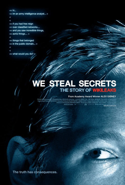 1000 piece jigsaw puzzle for the movie poster: We Steal Secrets: The Story of WikiLeaks (2013)