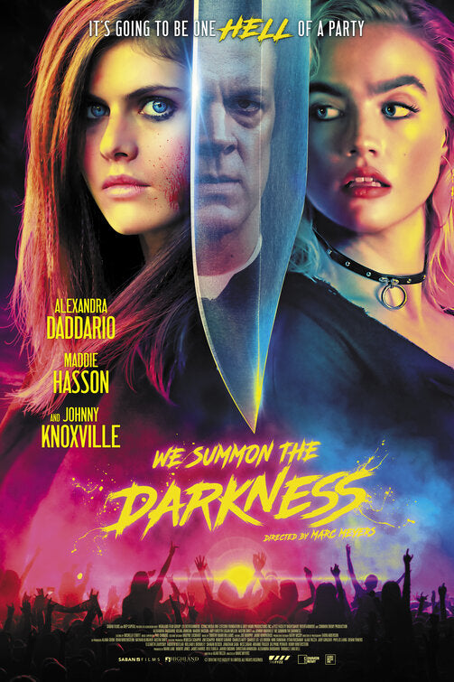 1000 piece jigsaw puzzle for the movie poster: We Summon the Darkness (2020) ver2