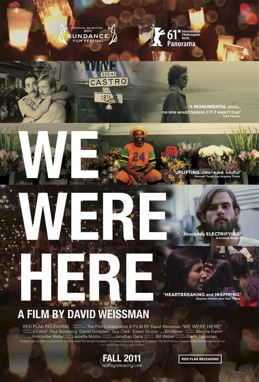 1000 piece jigsaw puzzle for the movie poster: We Were Here (2011)