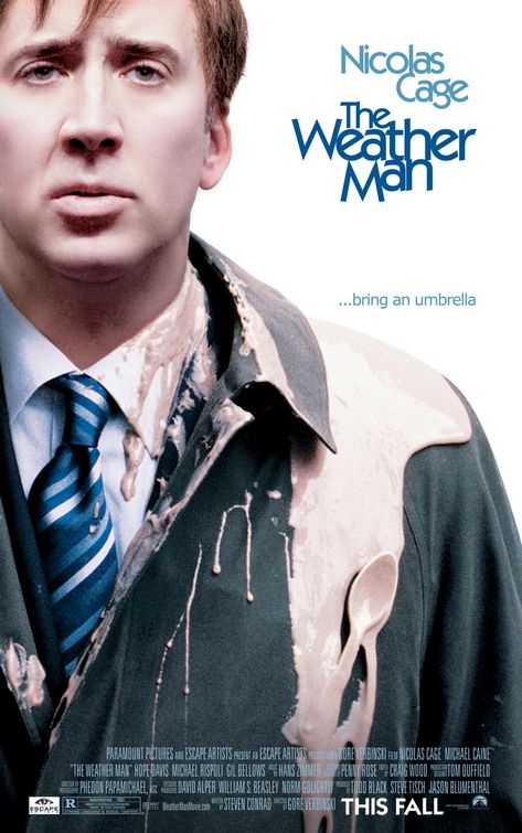 the movie poster: The Weather Man (2005)