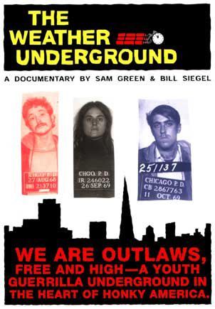 the movie poster: The Weather Underground (2003)