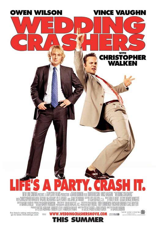 the movie poster: Wedding Crashers (2005) ver2